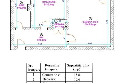 Garsonieră decomandată în Calea Dumbrăvii - 9