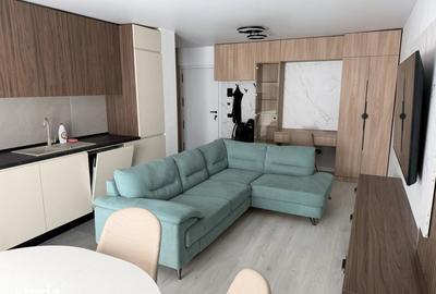 Apartament cu 2 camere semidecomandat, mobilat în Berceni