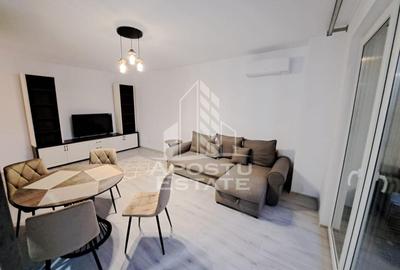 Apartament cu 2 camere semidecomandat, mobilat în Aradului
