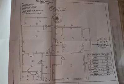 Apartament cu 3 camere decomandat în Păcii