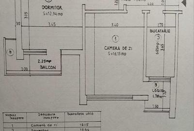 Apartament cu 2 camere decomandat în Central - 1