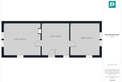 Casă cu 2 camere cu Teren 2334 Mp în Tauț - 9