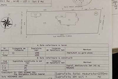 Casă cu 3 camere în Central