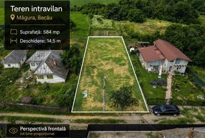 Teren Construcții intravilan de 584 mp, în Măgura - 1