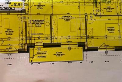 Apartament cu 3 camere decomandat în Chinteni - 5