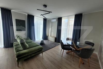 Apartament cu 2 camere semidecomandat, mobilat în Grigorescu