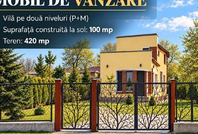 Casă individuală cu 1 camere cu Teren 420 Mp în Corbeanca