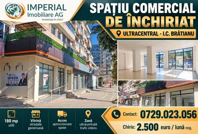 Spațiu comercial, de 180 mp, în Ultracentral