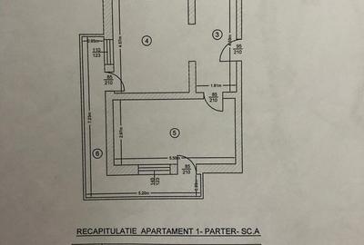 Apartament cu 2 camere în Moara de Vânt