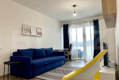 Apartament cu 2 camere semidecomandat, mobilat în Bună Ziua