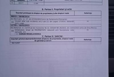 Teren de 2184 mp, în Mintia - 4