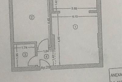 Apartament cu 2 camere în Sud