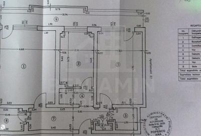 Apartament cu 2 camere decomandat în Ultracentral