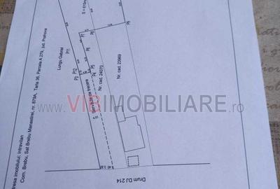 Teren de 615 mp, în Brebu