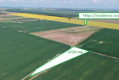 Teren de 4750 mp, în Vasilați