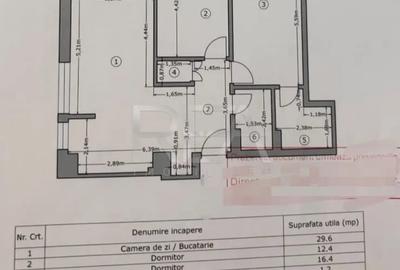 Apartament cu 3 camere decomandat în Drumul Taberei
