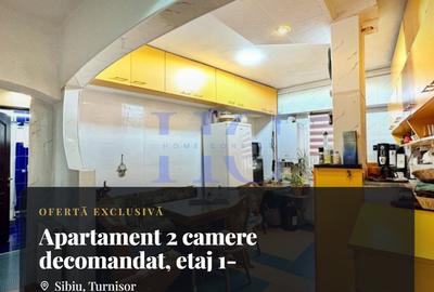 Apartament cu 2 camere decomandat, mobilat în Turnișor