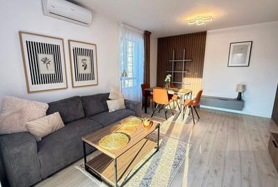 Apartament cu 2 camere decomandat, mobilat în Băneasa