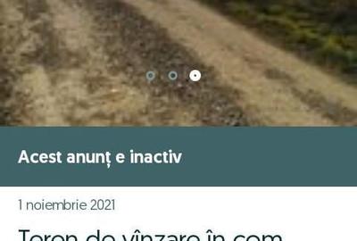 Teren de 4300 mp, în Suraia - 3