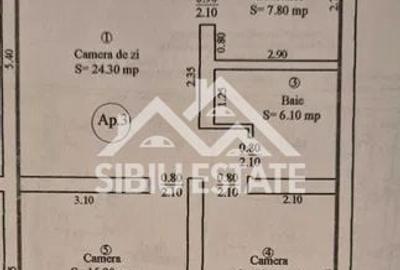 Apartament la Vila cu  3 camere cu grădină 147 mp. si 2 locuri parcare - 9
