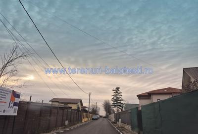 Teren Balotesti,apropiere Dn1 si sens giratoriu, 650mp