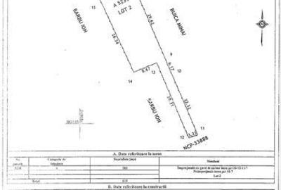 Teren de 610 mp, în Central