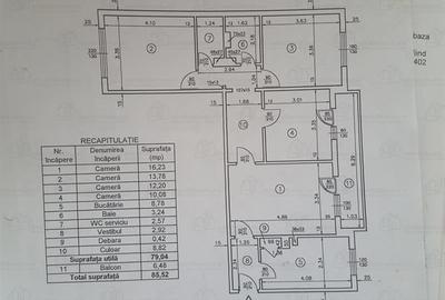 Vanzare Apartament 4 Camere Semidecomandat  Moldovita - 11