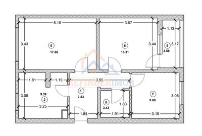 Apartament cu 3 camere decomandat, mobilat în Titan - 6