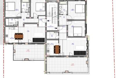 3 camere, 70 mp, 125000 euro cu TVA INCLUS, parcarea si terasa INCLUSE IN Pret - 6