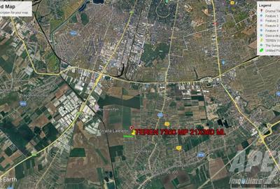 Teren intravilan 7350mp | 42X360 | Toate utilitatile | Zona Domnesti - 3