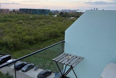Apartament cu 3 camere semidecomandat, mobilat în Băneasa - 2