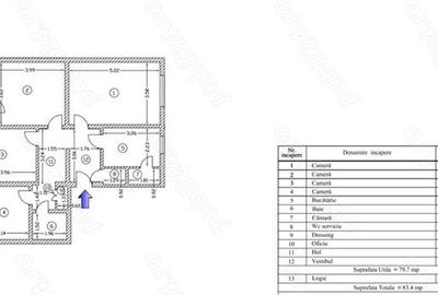 Vanzare Apartament 4 Camere Decomandat Berceni - Straja - 4