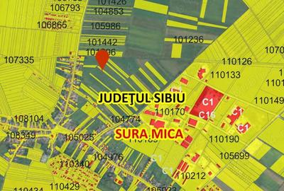 Teren de 1900 mp, în Central