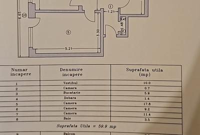 Apartament cu 3 camere decomandat în Doamna Ghica - 1