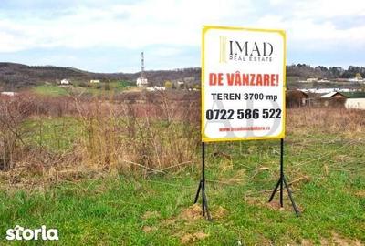 Teren de 3700 mp, în Aninoasa - 3