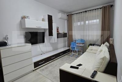Apartament cu 2 camere semidecomandat, mobilat în Lunca Cetățuii