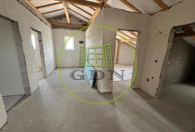 Casa noua semifinisata S+P+M cu teren de 1062mp in Ghercesti, zona DEx - 13