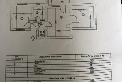 Apartament cu 2 camere semidecomandat în Ultracentral - 4