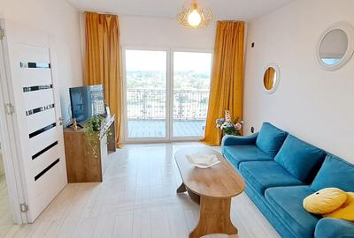 Apartament cu 2 camere semidecomandat în Națiunile Unite