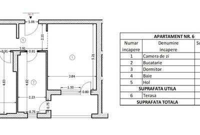 2 camere DECOMANDAT, loc parcare inclus, buc mobilat/utilat complet - 2