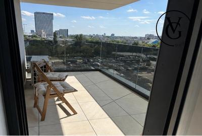 Apartament cu 3 camere semidecomandat, mobilat în Pipera - 7