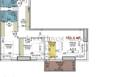 Apartament cu 3 camere semidecomandat, mobilat în Tei - 5