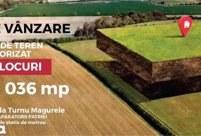Teren de 10036 mp, în Apărătorii Patriei - 2