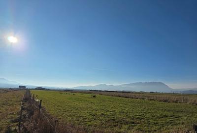 Teren de vânzare Râșnov – priveliște superbă, vedere la Cetate, acces DN - 5