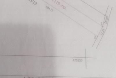 Teren de 1119 mp, în Cristian - 2