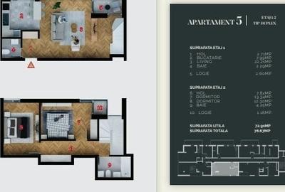 Apartament cu 3 camere decomandat în Central - 8