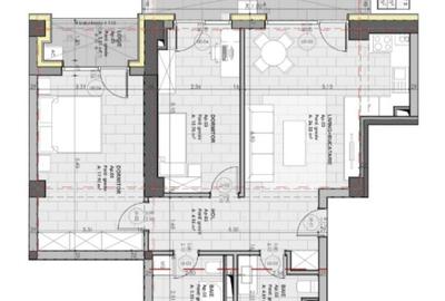 Apartament cu 3 camere în Cug - 1