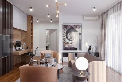 Apartament cu o camera, 37 mp, Ansamblu Rezidential, zona RIVUS - 4