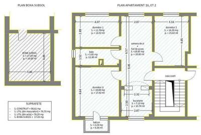 Apartament cu 4 camere în Central - 1