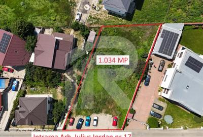 Teren de 1037 mp, în Chiajna - 3